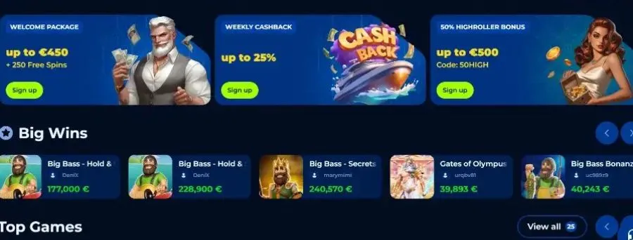 Billionairespin login